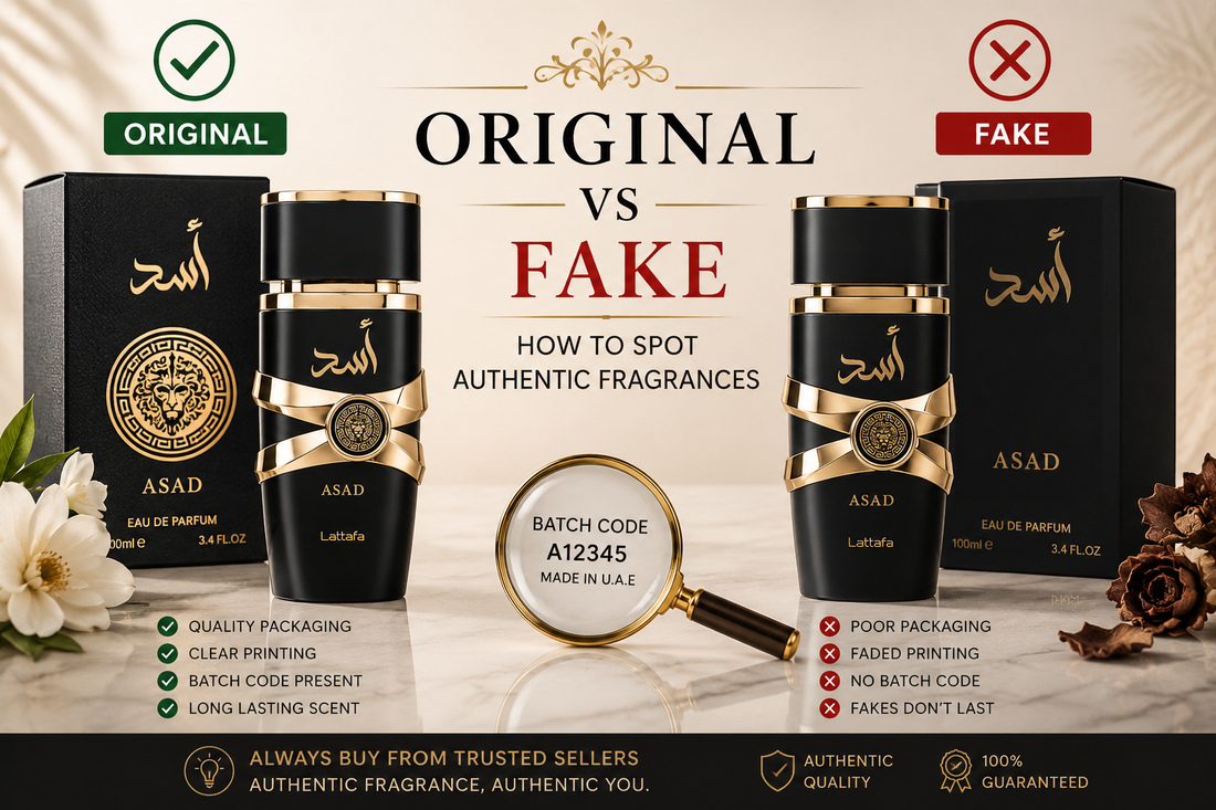 Original vs Fake Perfume: How to Spot Authentic Fragrances alkhaleejscents