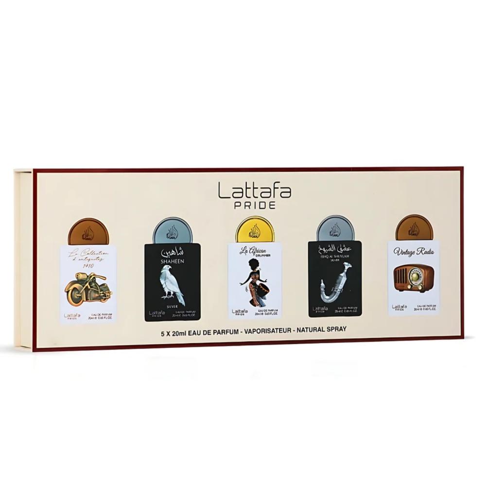 LATTAFA PRIDE EAU DE PARFUM GIFT SET COLLECTION V LATTAFA PRIDE