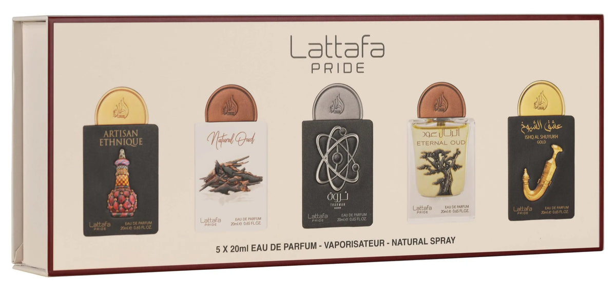 LATTAFA PRIDE EDP GIFT SET COLLECTION II alkhaleejscents