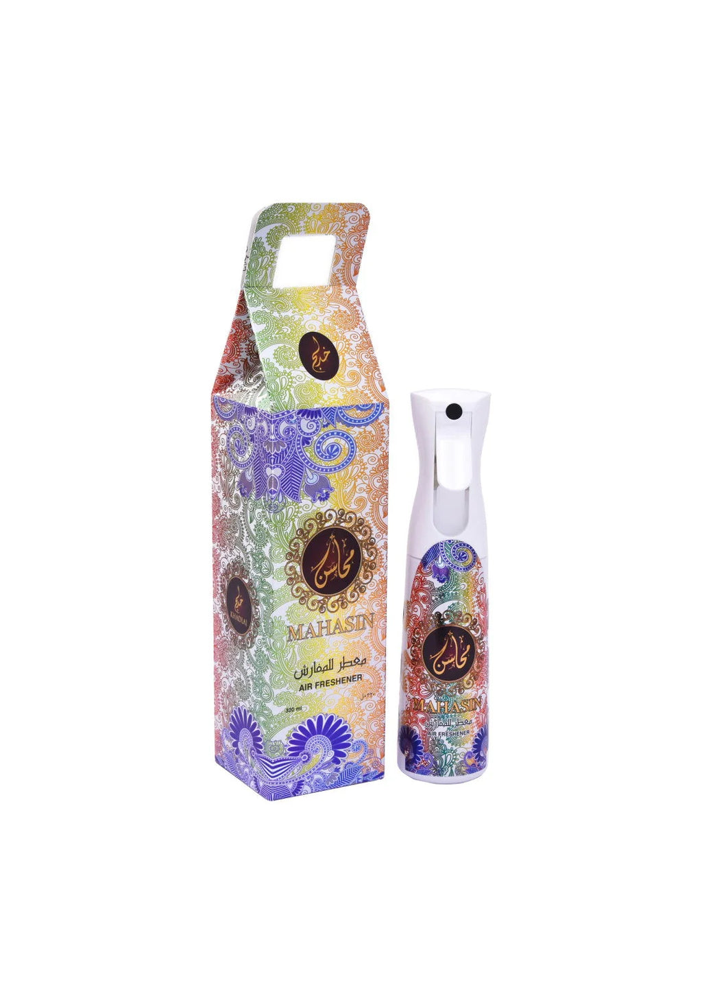 KHADLAJ AIR FRESHNER MAHASIN GOLD 320ml alkhaleejscents