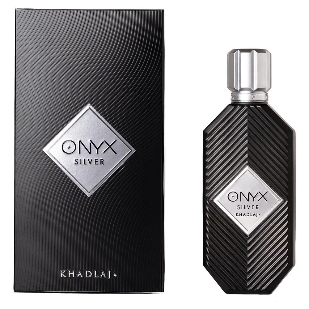 KHADLAJ ONYX SILVER EDP 100ML alkhaleejscents