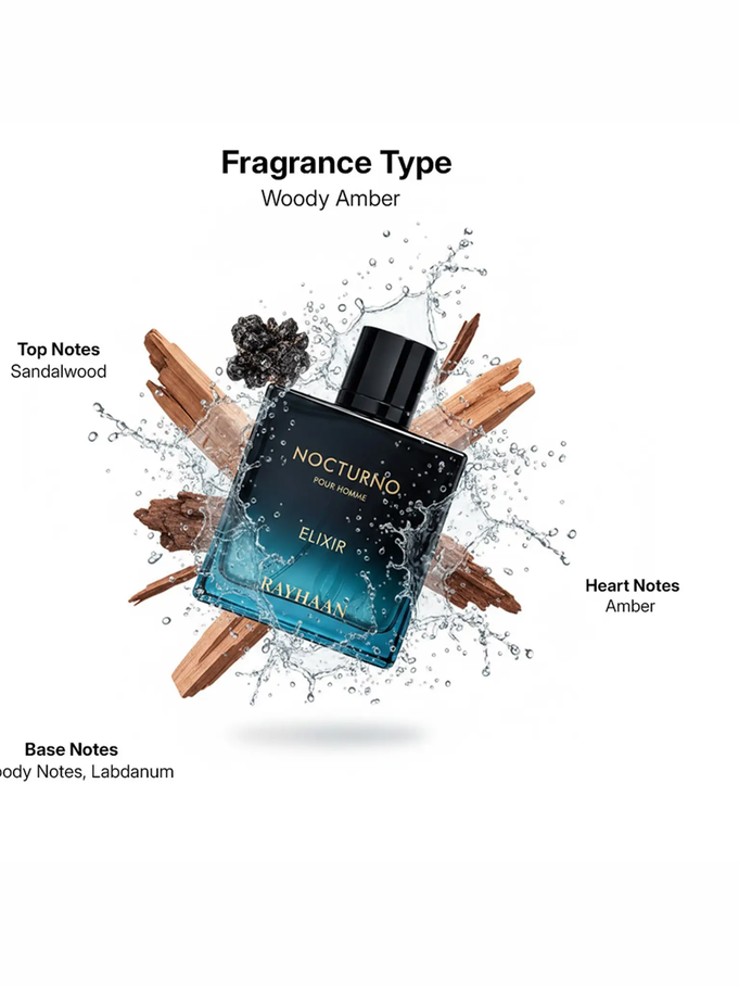 RAYHAAN NOCTURNO ELIXIR 100ML RAYHAAN